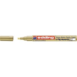 edding 4-753053 Glanzlack-Marker creative 753 1-2,5mm gold perm Kalligra
