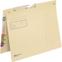 Leitz 21380011 Pendelhefter Orgacolor DIN A4 260g chamois