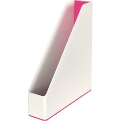 Leitz 53621023 Stehsammler WOW DIN A4 PS weiß/pink