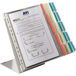 DURABLE 568800 Sichttafelständer VARIO  TABLE 20Tafeln 