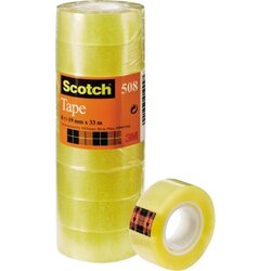 Scotch® 5081933 Klebeband 19mmx33m tr 8 St./Pack.