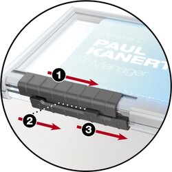 DURABLE Ausweishalter PUSHBOX TRIO