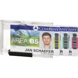 DURABLE Ausweishalter PUSHBOX TRIO