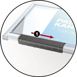 DURABLE Ausweishalter PUSHBOX MONO