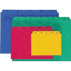 PAGNA 25251-02 Leitregister A5 A-Z 25tlg. bl 