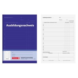 BRUNNEN 104257001 Ausbildungsnachweis DIN A4 