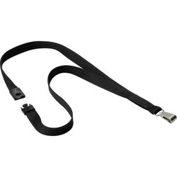 DURABLE 812701 Textilband 15mm schwarz 10 St./Pack.