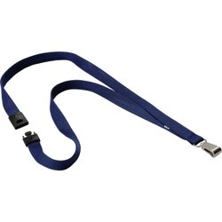 DURABLE 812728 Textilband 15mm blau 10 St./Pack.