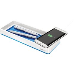 Leitz Stiftschale WOW Duo Colour inkl. Qi- Induktionsladegerät