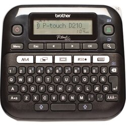 Brother PTD210ZG1 Beschriftungsgerät D210 3,5-12mm QWERTZ