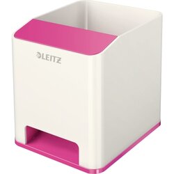 Leitz 53631023 Stifteköcher WOW weiß/pink 