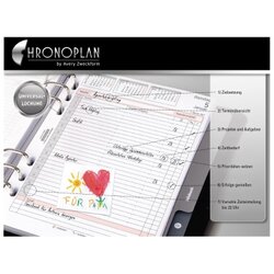 Chronoplan Einlage Kalender DIN A5 2026