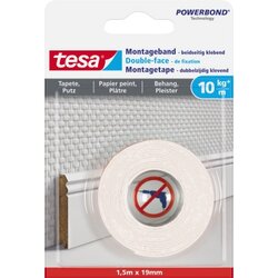 tesa® 77742-00000 Montageband 19mmx1,5m 10kg/m 