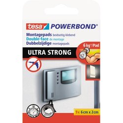 tesa® 55790-00001 Klebepad Powerbond Ultra Strong 9 St./Pack.