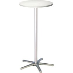 MAUL 9323102 Stehtisch rund 60cm Höhe 109cm Melamin weiß