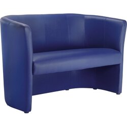 Neutralware 800000453 Sofa Kunstleder 1275x765x615mm dunkelblau