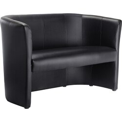 Neutralware 800000490 Sofa Kunstleder 1275x765x615mm schwarz