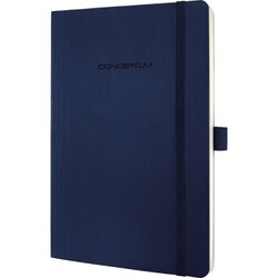 SIGEL CO326 Notizbuch Conceptum ca. DIN A5 Softcover 194S. kar. bl