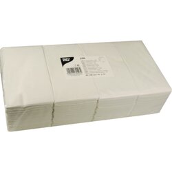PAPSTAR 82553 Serviette 40x40cm 1/8 Falz 2lagig weiß 250 St./Pack.
