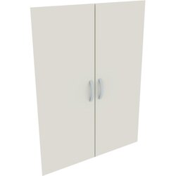 Geramöbel S-383700-W Flügeltür Flex weiß 2 St./Pack.