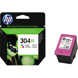 HP Tintenpatrone 304XL cyan/magenta/gelb