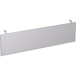 Geramöbel S-617604-S Knieraumblende gelocht 1.800mm silber