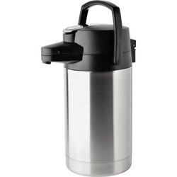 Helios 8257 Pumpkanne Coffeestation 2,5l edelstahl/schwarz