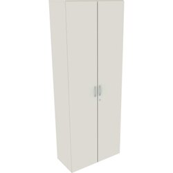 Geramöbel S-386100-WW Flügeltürenschrank Flex 6OH 800x420x2160mm ws