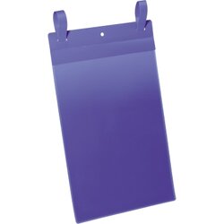 DURABLE 175007 Logistiktasche Lasche A4 hoch d.bl 50 St./Pack.