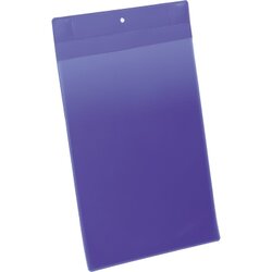 DURABLE 174707 Magnettasche A4 hoch d.bl 10 St./Pack.