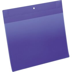 DURABLE 174807 Magnettasche A4 quer d.bl 10 St./Pack.