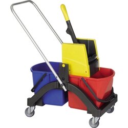 VERMOP 1614392 Wischwagen Aquva 2x17l 