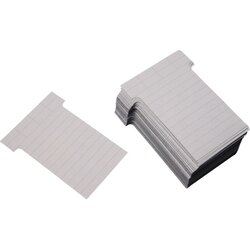 Ultradex 542157 T-Karte 60x85mm hl.grau 100 St./Pack.