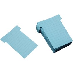 Ultradex 542156 T-Karte 60x85mm blau 100 St./Pack.