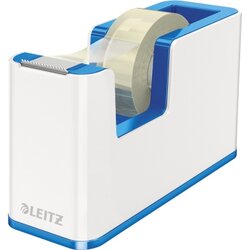 Leitz 53641036 Tischabroller WOW bis 19mmx33m PS ws/bl +Klebeband