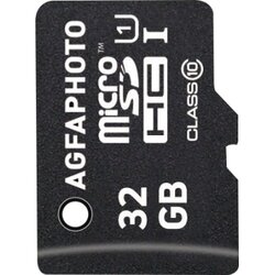 AgfaPhoto 10581 AgfaPhoto Speicherkarte Micro SDHC 32GB Class10 +Adapter