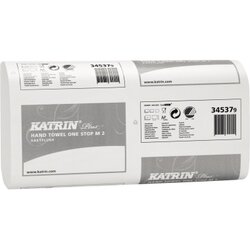 Katrin 345379 Katrin Papierhandtuch 2lagig 20,6x25cm ws 3.024 Bl.