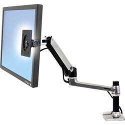 ERGOTRON Monitorschwenkarm LX 1 Arm schwarz/silber