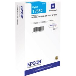 Epson C13T75524N Tintenpatrone T7552 4.000Seiten cyan
