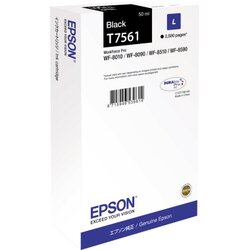 Epson C13T75614N Tintenpatrone T7561 2.500S schwarz