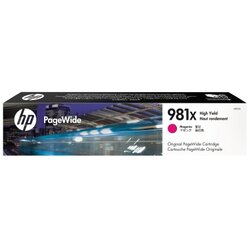 HP L0R10A Tintenpatrone 981X 10.000Seiten magenta