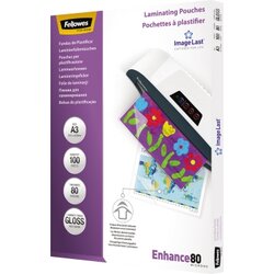 Fellowes® Laminierfolie ImageLast™ Enhance 80 303 x 426 mm (B x H) DIN A3