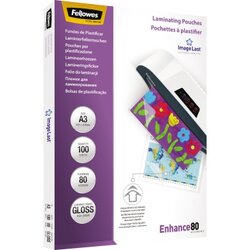 Fellowes® Laminierfolie ImageLast™ Enhance 80 303 x 426 mm (B x H) DIN A3