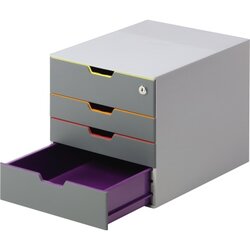 DURABLE Schubladenbox VARICOLOR® 4 Safe