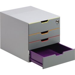 DURABLE Schubladenbox VARICOLOR® 4 Safe