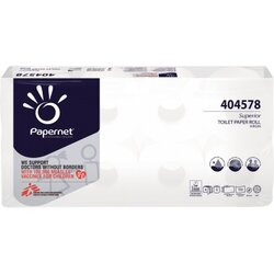 Papernet 404578 Toilettenpapier 4lagig 150Bl. Zellstoff 8 Rl./Pack.