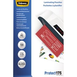 Fellowes® 5308803 Laminierfolie Protect 175 DIN A3 tr 100 St./Pack.