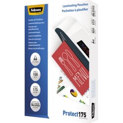 Fellowes® 5308703 Laminierfolie Protect 175 DIN A4 tr 100 St./Pack.