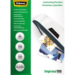 Fellowes® 5351002 Laminierfolie Impress 100 DIN A5 tr 100 St./Pack.