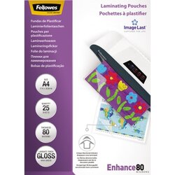 Fellowes® 5396205 Laminierfolie ImageLast DIN A4 80my 25 St./Pack.
